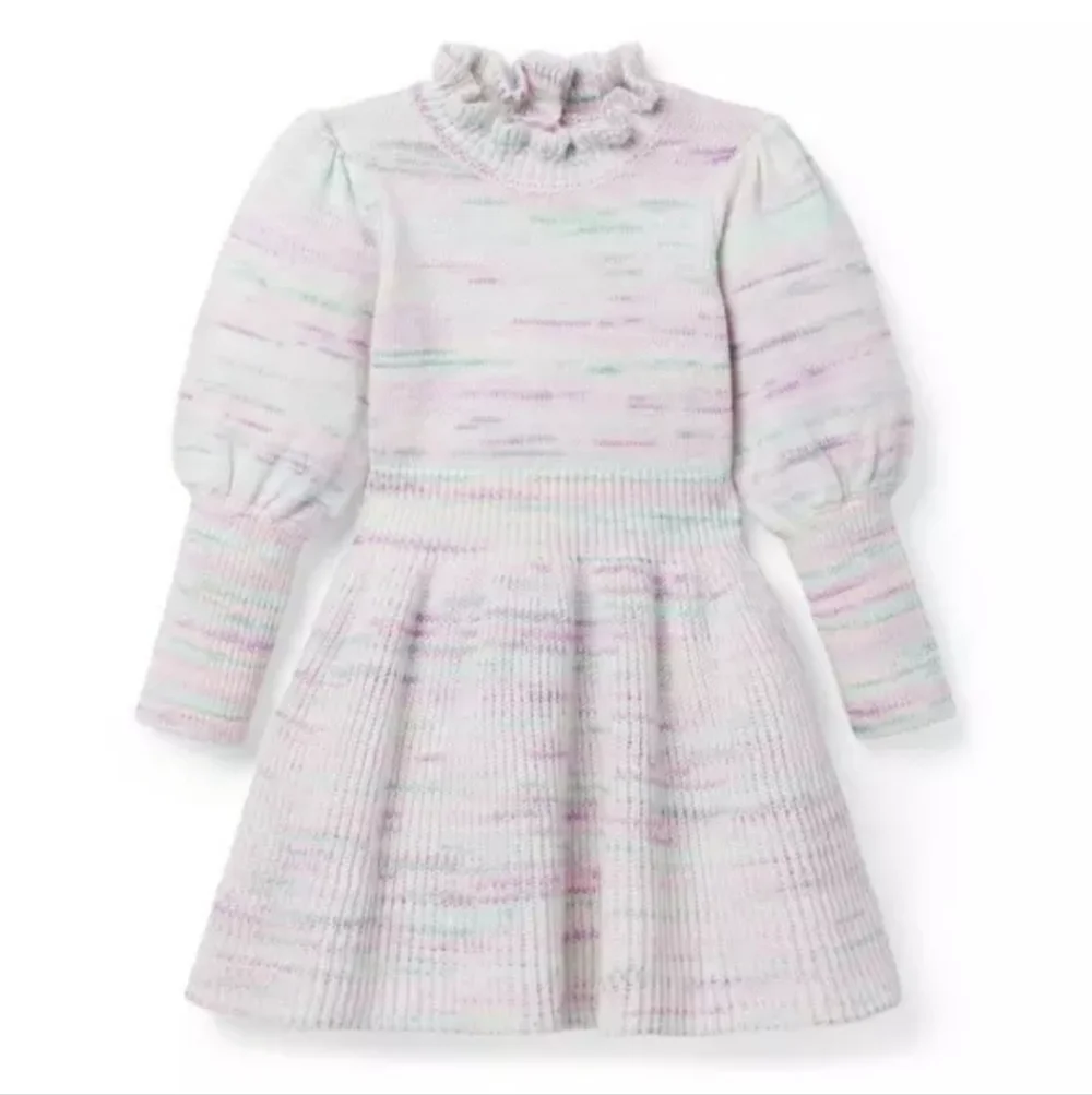Janie and Jack The Cozy Marled Sweater Dress 3